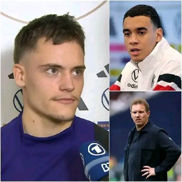 💥⚡ DFB-Drama eskaliert! 💥⚡ Ein Erdbeben erschüttert die deutsche Nationalmannschaft: Florian Wirtz stellt Julian Nagelsmann ein brutales Ultimatum – „Er oder ich!“ 😱🔥 Der Youngstar droht mit Abschied, wenn sein Rivale bleibt – doch Jamal Musiala antwortet mit zehn eiskalten Worten, die ganz Fußball-Deutschland schockieren! 🇩🇪⚽ Jetzt steht der DFB vor einer Entscheidung, die das Schicksal des deutschen Fußballs für immer verändern könnte! 🏆💣