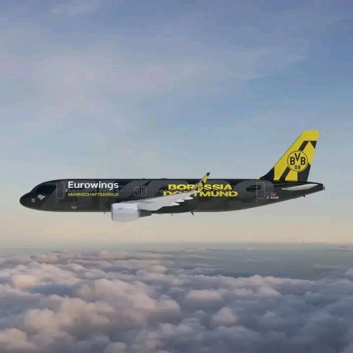 ✈️ BORUSSIA DORTMUND HEBT AB! – DER BVB-MANNSCHAFTSFLIEGER ALS SYMBOL FÜR STOLZ UND LEIDENSCHAFT 🖤💛