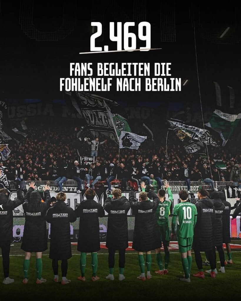 Treue Fans Halten Auch in Schweren Zeiten Zusammen β Mannschaft Hofft, Sie Morgen Mit Einer Starken Leistung Zu Belohnen
