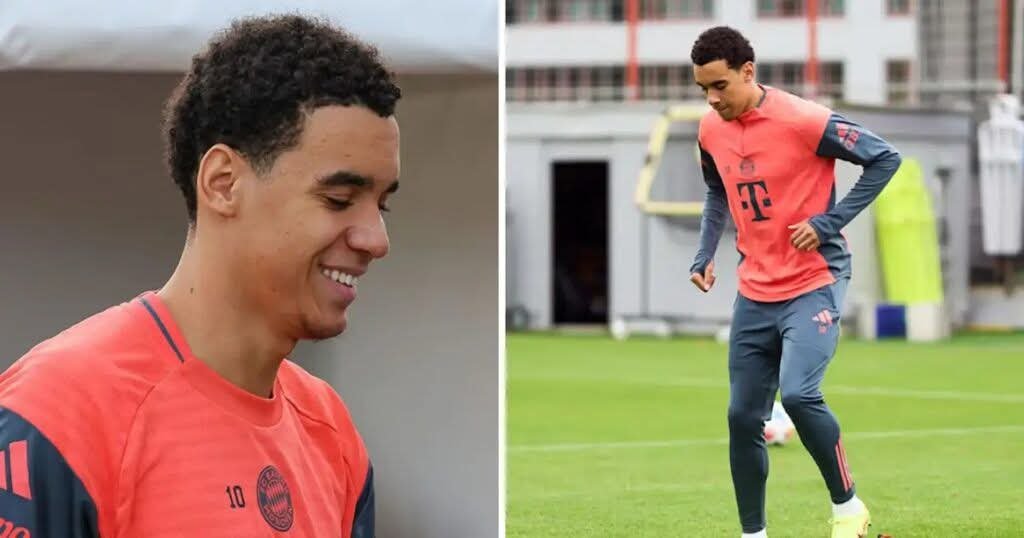 🔥 “‘My Foot Felt Good!’ — Jamal Musiala’s Emotional Return to Training Marks a Turning Point for Bayern Munich as the 22-Year-Old Star Declares Himself Ready to Begin His Comeback Journey After Months of Pain and Patience” 💪⚽