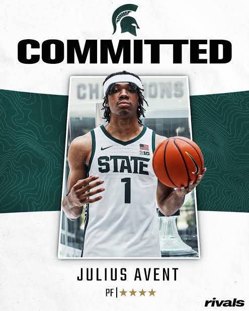 No. 1 Prospect Julius Avent Commits to Michigan State Spartans, Reveals Two Key Reasons Behind His Decision…