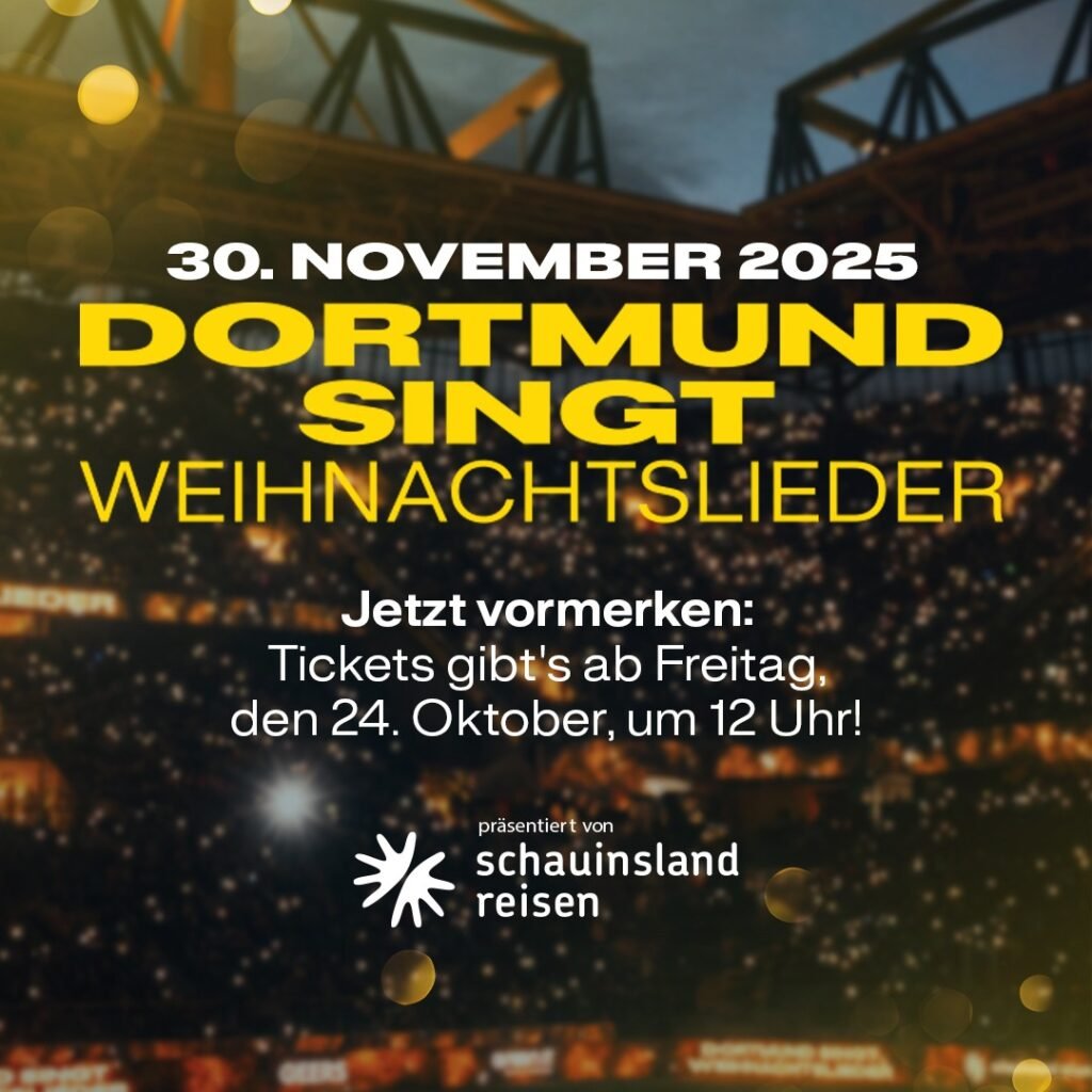 🎄🎶 „Alle Jahre wiiieeeder…“ – Das große BVB-Weihnachtssingen kehrt zurück! 🎶🎄