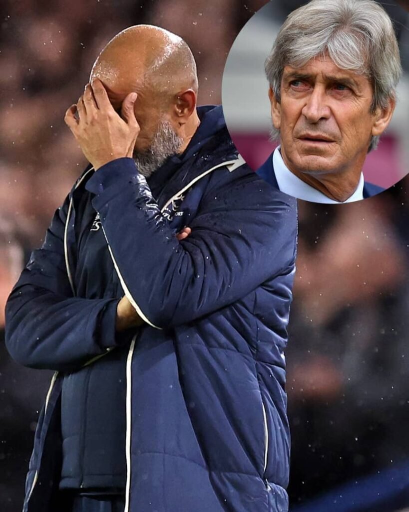 😳 Tough Start for Nuno Espirito Santo: West Ham’s Winless Streak Rekindles 2018 Nightmare!