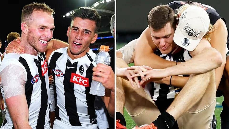 “Once a Magpie, Always a Magpie” — Nick Daicos and Darcy Moore Lead Emotional Tributes as Collingwood Star Bids Tearful Farewell to the Club After a Decade of Passion, Loyalty, and Unforgettable Moments…..