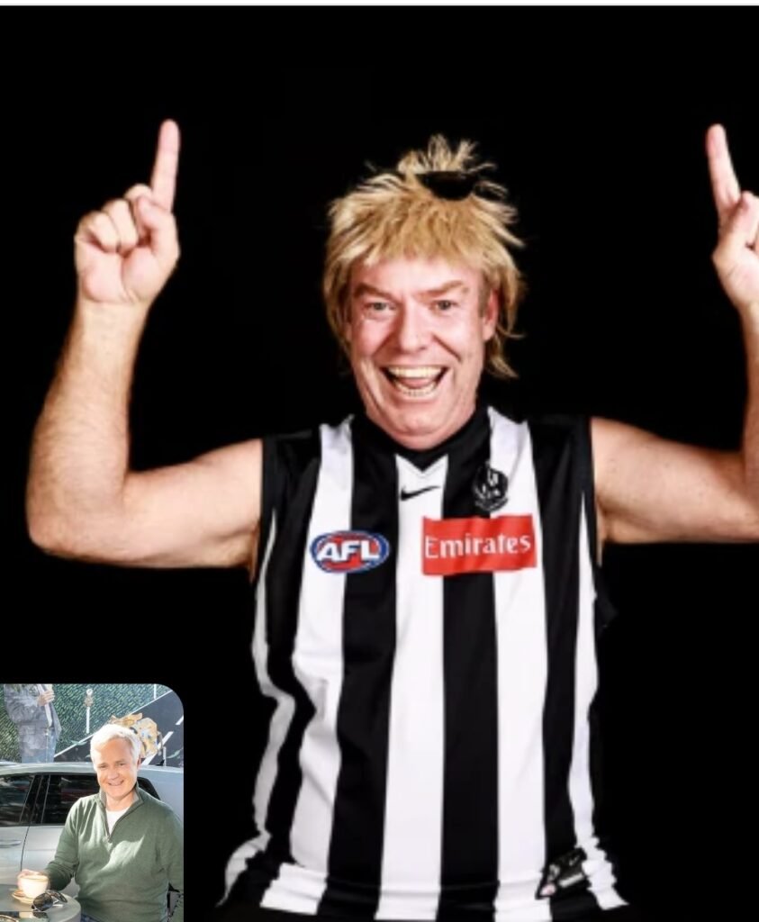 Collingwood fans were left grinning from ear to ear as club ‘legend’ and cult figure Bryan “Strauchnie” Strauchan made a triumphant visit to Adelaide this week —
