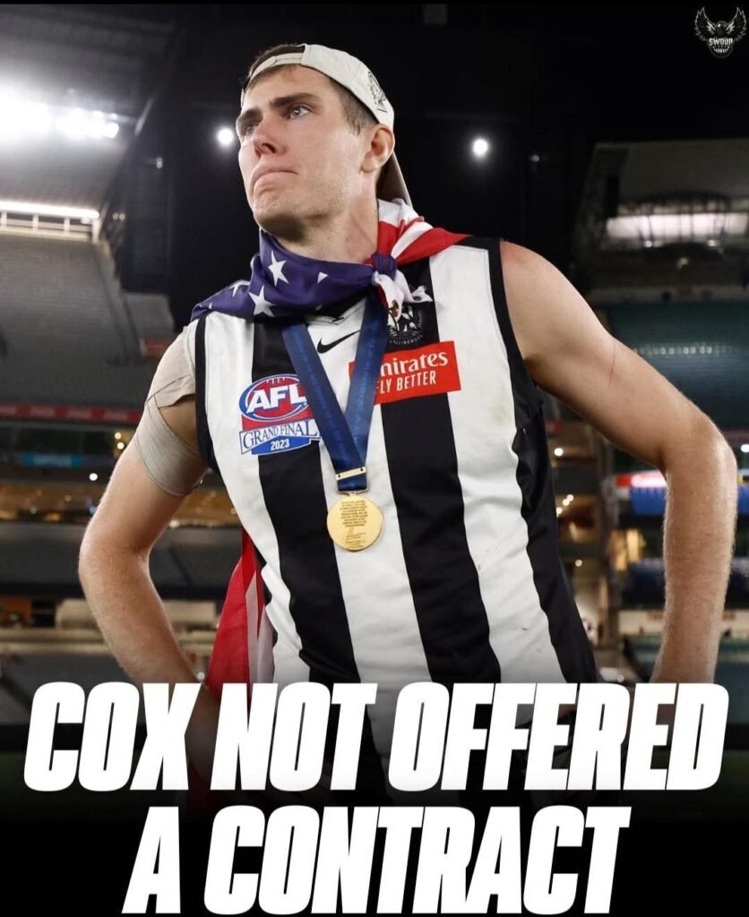 😔 CLUB TURNS ITS BACK: COLLINGWOOD LETS MASON COX GO AFTER YEARS OF LOYAL SERVICE — FANS SLAM CLUB FOR ‘BETRAYING A PREMIERSHIP HERO’
