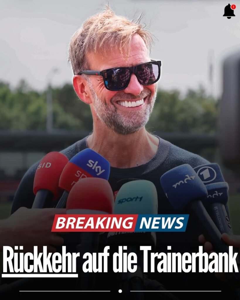 Klopp kündig es selbst öffentlich an – DIESEN Klub will er trainieren! ✅ ⬇️