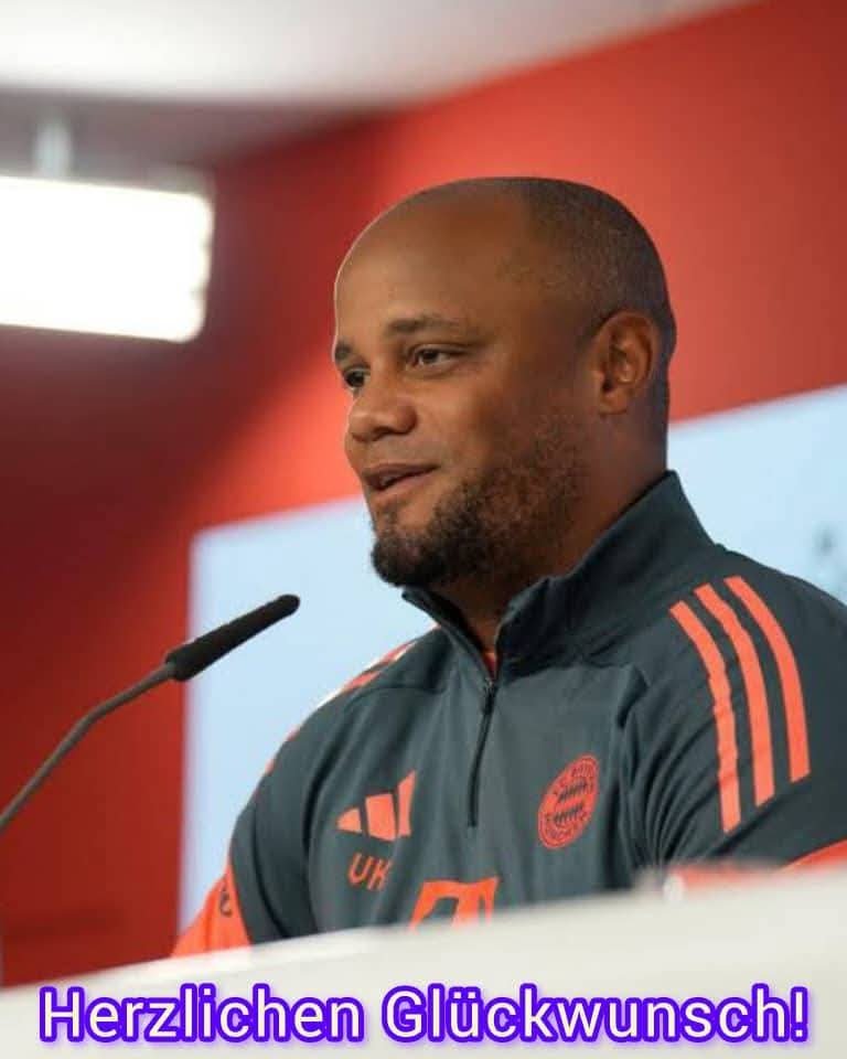 💫 Freudige Nachrichten beim FC Bayern! Cheftrainer Vincent Kompany feiert die Geburt seines Sohnes…..