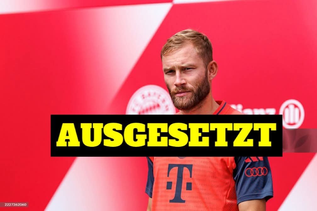 EILMELDUNG: Der FC Bayern suspendiert Konrad Laimer offiziell nach einem Streit in der Kabine über…