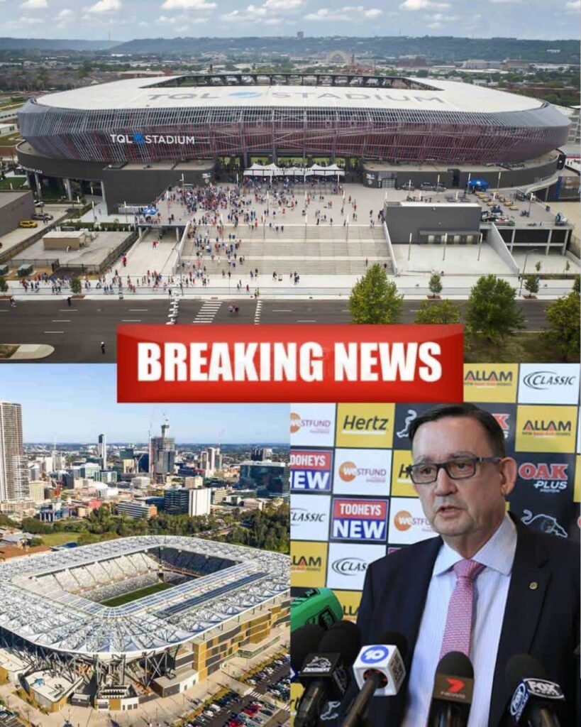 🏟️ Breaking News: Penrith Panthers’ BlueBet Stadium Set for $780 Million Demolition and Rebuild….