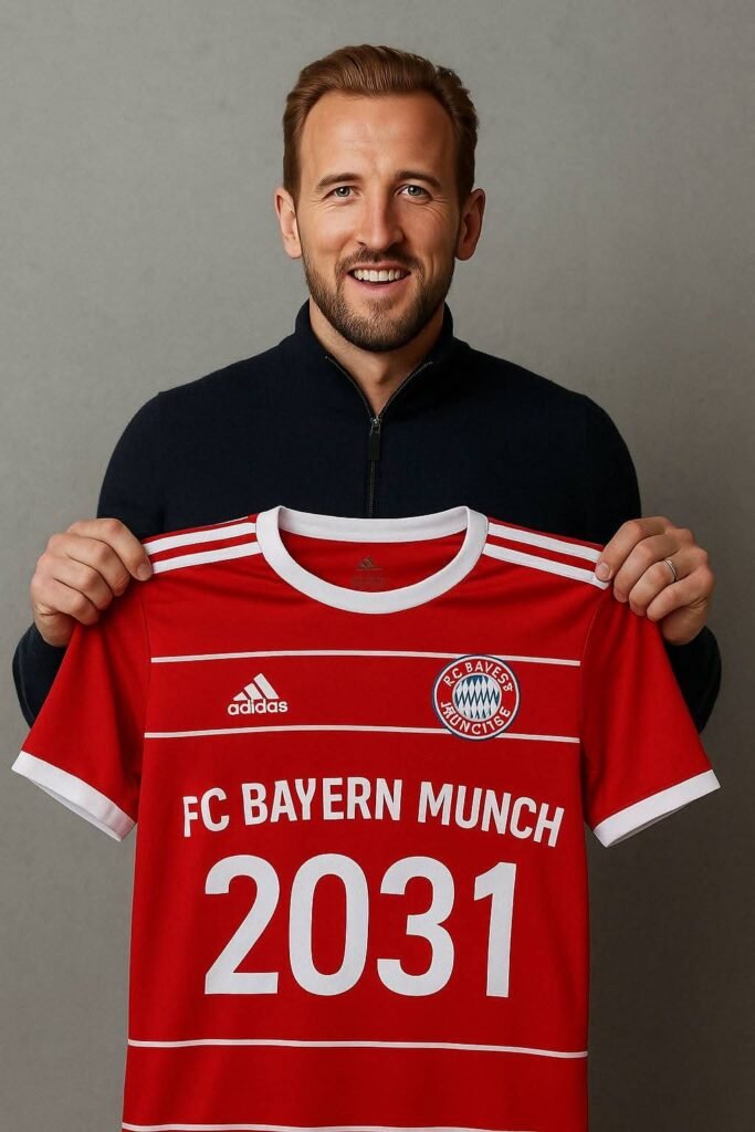 OFFICIAL: Harry Kane extends his contract at FC Bayern Munich until 2031!