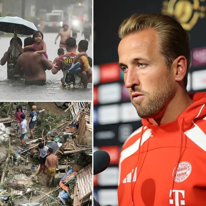 💥 NEUIGKEITEN: Harry Kane spendet Millionen für Opfer auf den Philippinen – mit einer bewegenden Botschaft, die Hoffnung schenkt!…..