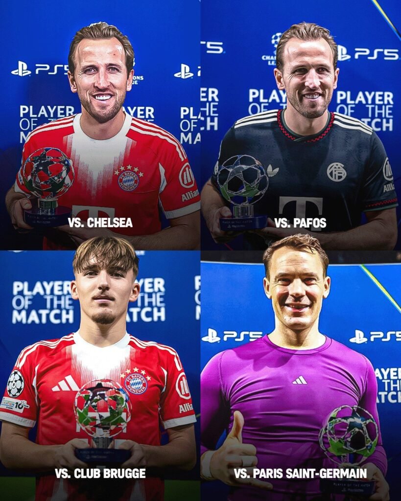 Von der UCL-Gruppenphase, Spieltag 1 bis Spieltag 4, war diese Reise einfach unglaublich! ⚽🔥 Jedes Spiel brachte unvergessliche Momente, packende Tore und herausragende Leistungen, die diese Champions-League-Saison bisher geprägt haben. Das Team zeigte Kampfgeist, Leidenschaft und den wahren Spirit des europäischen Fußballs – mit jedem Spiel stärker, entschlossener und vereinter. Jetzt geht es weiter auf dem Weg zum großen Ziel – mit Fokus, Mut und dem Traum vom Titel. Der Weg zum Ruhm lebt! 🏆