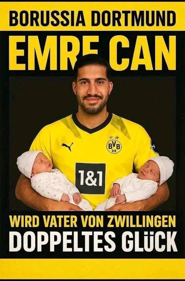 Borussia Dortmund erlebt eine Mischung aus Schock und Freude, als Kapitän Emre Can die Geburt seiner Zwillinge feiert. Doch die anfängliche Jubelstimmung wandelt sich schnell, als eine unerwartete Entwicklung nach der Geburt für Aufsehen im deutschen Fußball sorgt. Fans und Vereinsverantwortliche schwanken zwischen Begeisterung und Sorge, während die Situation intensive…