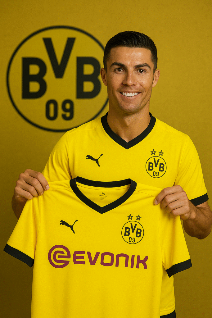 🏆 „Borussia Dortmund erzielt Einigung mit Al Nassr: Cristiano Ronaldo wechselt in diesem Sommer für sensationelle 200 Millionen Euro – alle Vertragsdetails im Link unten.“