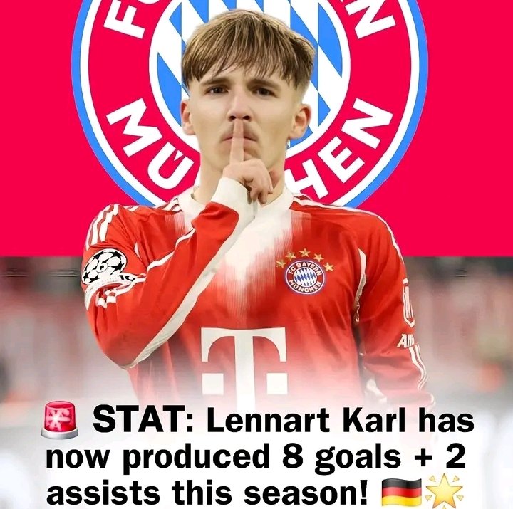 🚨 Lennart Karl schreibt Champions-League-Geschichte: Mit 17 Jahren und 290 Tagen jüngster Spieler aller Zeiten mit Toren in drei CL-Spielen in Folge – jetzt alle Statistiken im Detail entdecken!