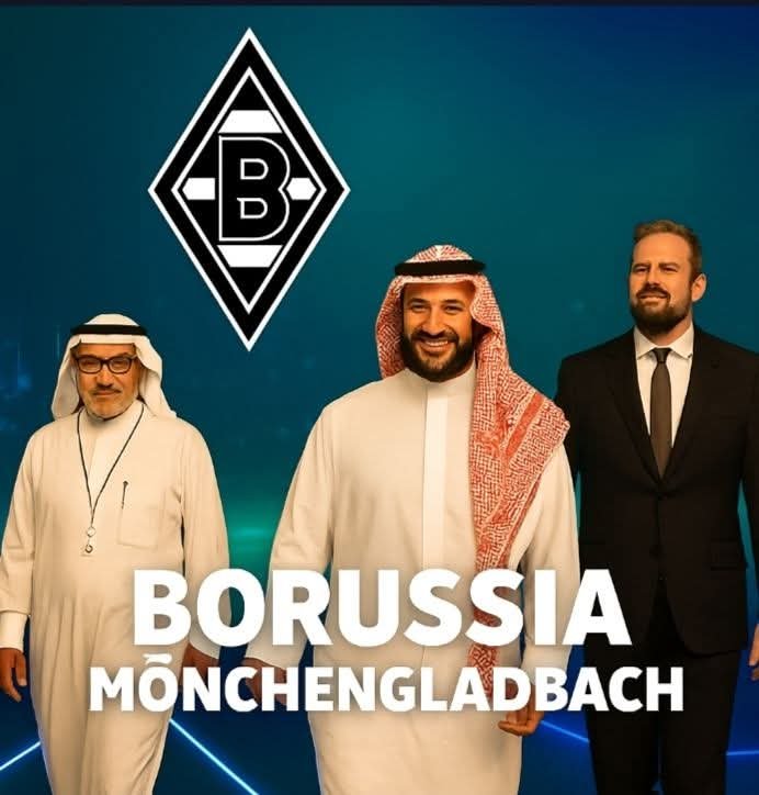 🚨Mega-Übernahme bei Borussia Mönchengladbach! Ein arabischer Milliardär soll rund 19,8 Milliarden Pfund investieren – inklusive Plänen für ein neues Stadion, ein modernes Nachwuchszentrum und einen Angriff auf die Champions League. Die Fans sind gespalten: historische Chance für den Klub oder Gefahr für die traditionelle Fohlen-DNA? Gladbach steht vor einer möglichen Zeitenwende, die sportlich wie kulturell enorme Auswirkungen haben könnte. Hier alle Details im Überblick.
