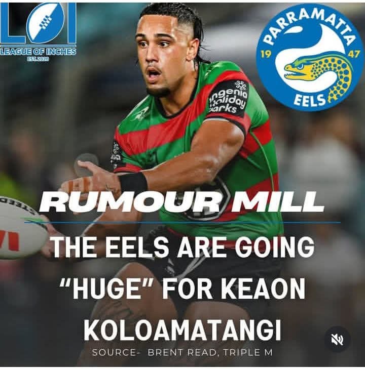 đđ„ EIN NEUER MACHTPFEILER: Die Eels verpflichten Keaon Koloamatangi in einem emotionalen Blockbuster-Transfer. Manche Verpflichtungen sind mehr als Taktik â sie sind ein Versprechen. Ein Versprechen an die Fans, an das Trikot und an eine Zukunft, die auf Mut, Hingabe und Glauben gebaut ist. Mit Koloamatangi kommen Herz, HĂ€rte und FĂŒhrungsstĂ€rke. Er verkörpert Arbeitsethos, LoyalitĂ€t und den Willen, MaĂstĂ€be zu setzen. Diese Unterschrift sendet ein klares Signal: Wir bauen, wir glauben, wir greifen an. Gemeinsam beginnt ein neues Kapitel der Hoffnung.