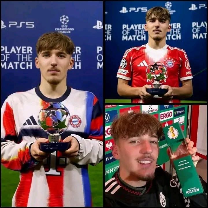 🔥 KARL, DER NEUE SUPERSTAR: BAYERN MÜNCHENS ZUKÜNFTIGER HERO ENTFLAMMT DIE FANS! 🔥 Der FC Bayern feiert ein herausragendes neues Talent: Karl, der aufstrebende Star des Rekordmeisters, zieht große Aufmerksamkeit auf sich und sorgt in der gesamten Fußballwelt für Begeisterung. Seine schnelle Entwicklung, sein dynamischer Spielstil und sein bemerkenswertes Selbstvertrauen auf dem Platz lassen Fans und Experten gleichermaßen staunen. Karl…