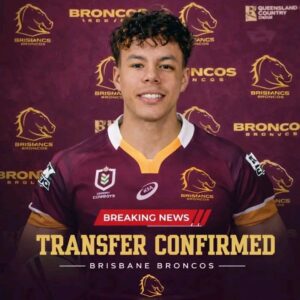 BREAKING NEWS: Schoolboy Phenom Commits to Brisbane Broncos in Record-Shattering Deal..