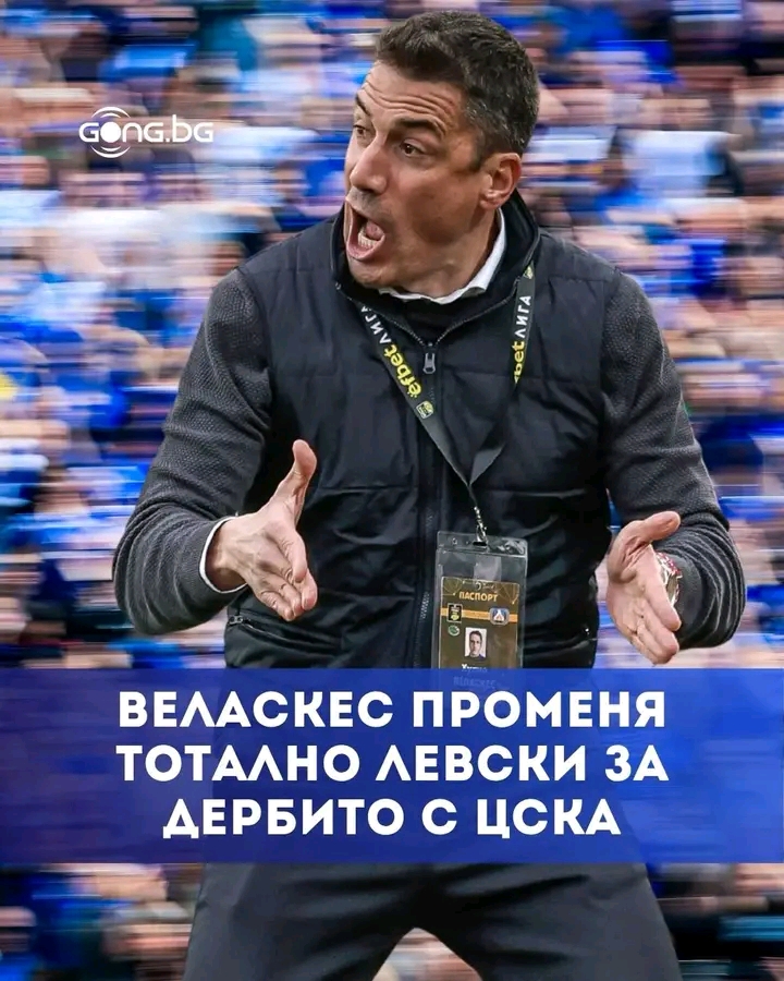 В навечерието на едно от най-наелектризираните дербита в българския футбол, треньорът на Левски София — Хулио Веласкес…