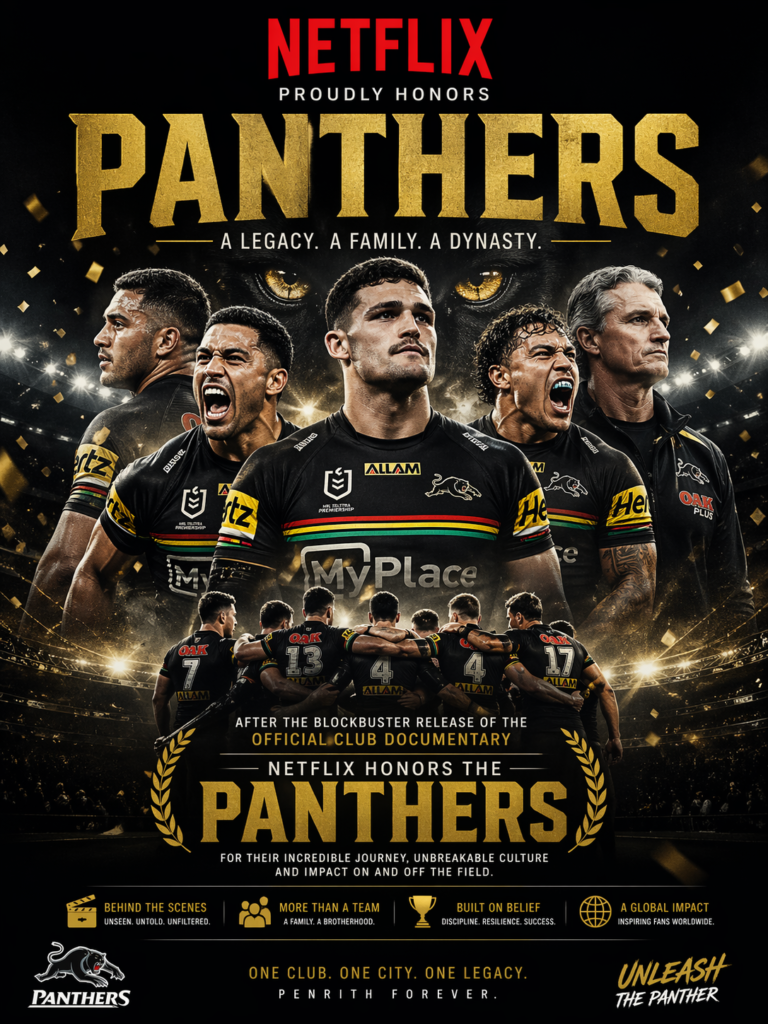 Netflix Honors Panthers After Blockbuster Release of Club Documentary..